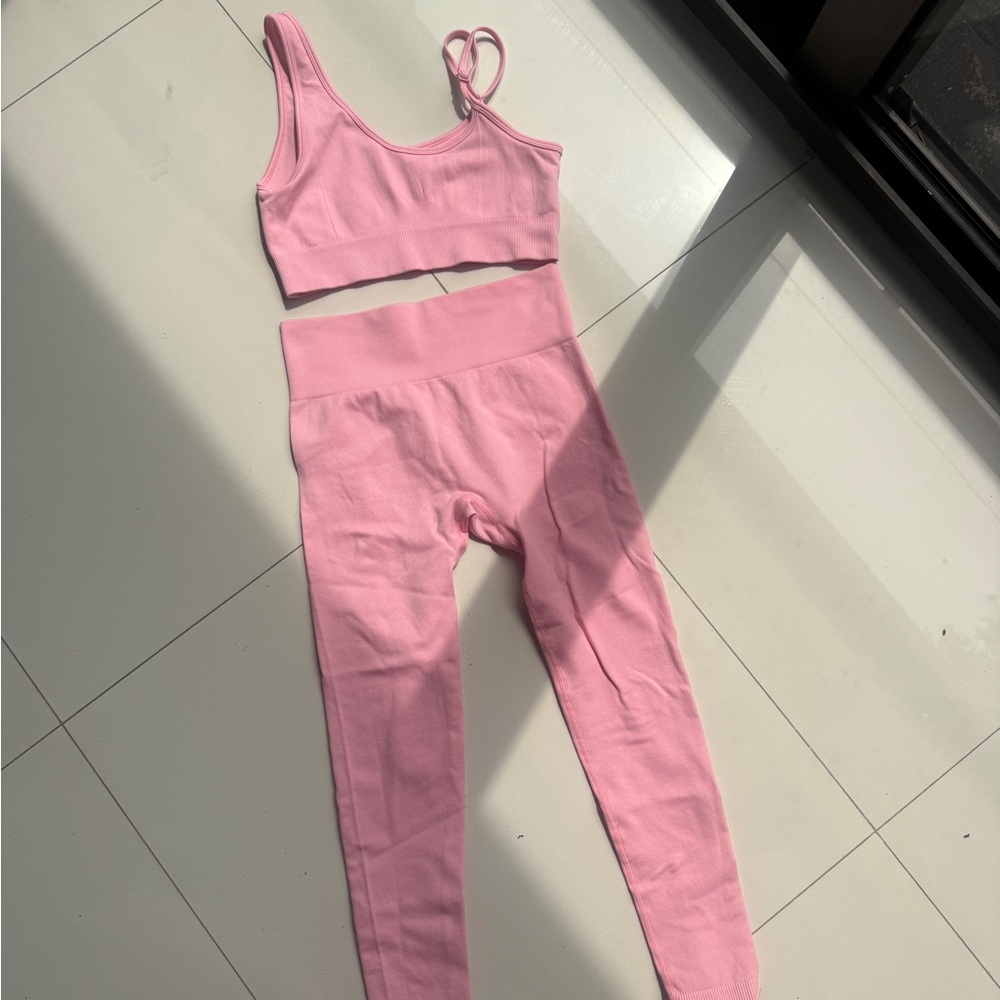 Toro Blush Pink Workout Ensemble